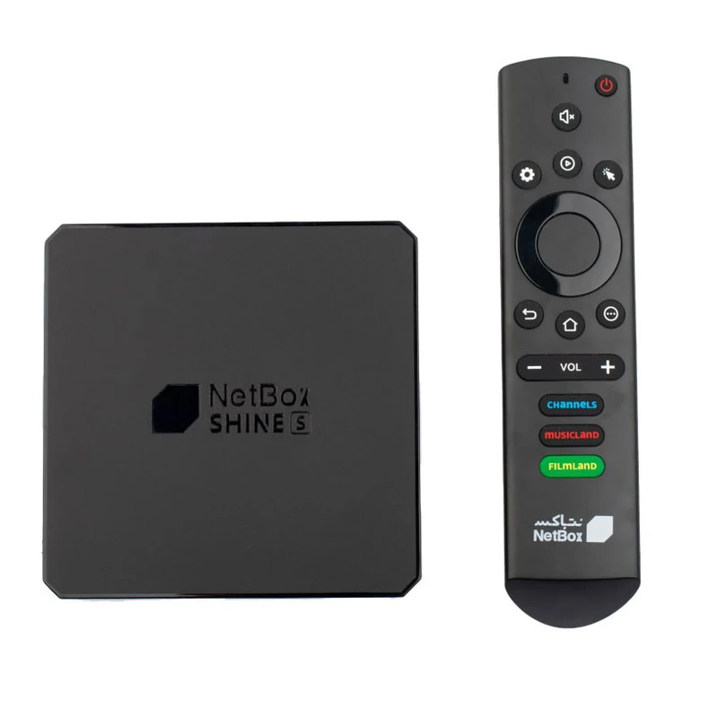 اندروید باکس 4K مد  شاین s