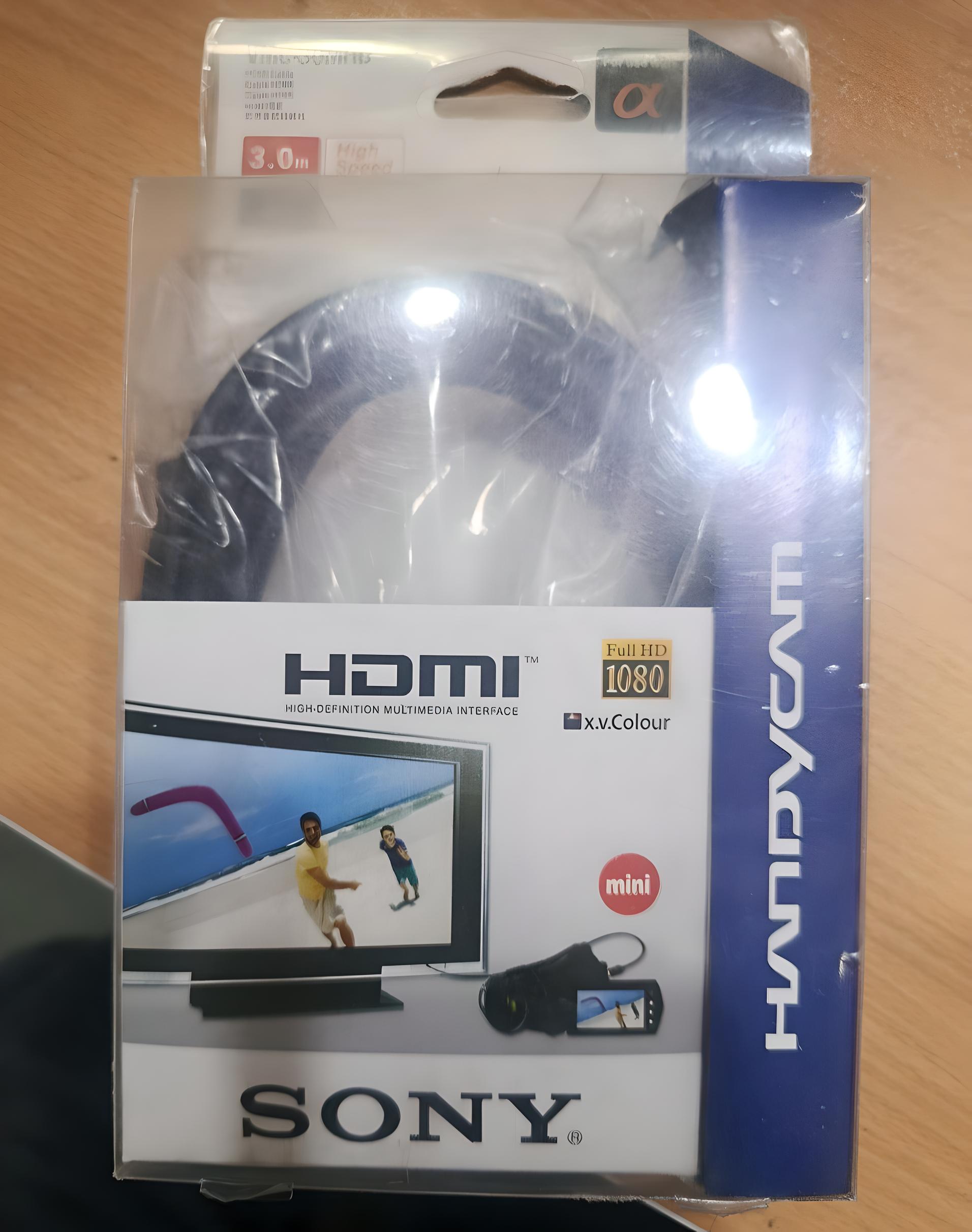 Hdmi to mini hdmi sony 3m