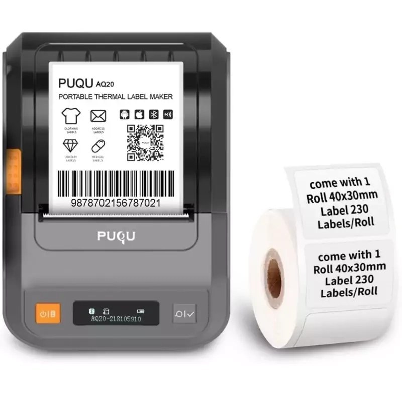 لیبل زن حرارتی PUQU مدل A20 و A00 گارانتی دار اصل