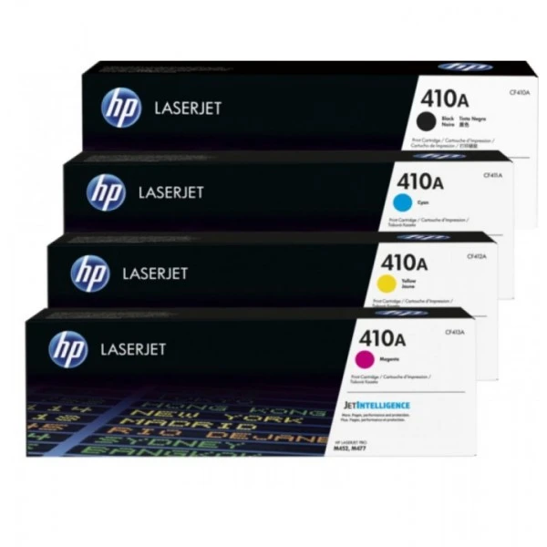 کارتریج  HP 410A  اصلی مجموعه چهارتایی (چهار رنگ)